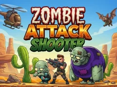 Lojë Zombie Attack Shooter në internet