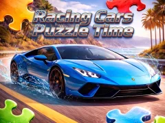 Lojë Racing Cars Puzzle Time në internet
