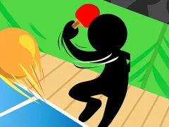 Lojë Stickman Ping Pong në internet
