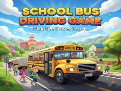 Lojë School Bus Driving Game në internet