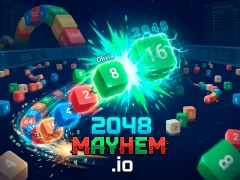 Lojë 2048 Mayhem.io në internet