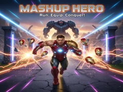 Lojë Mashup Hero në internet