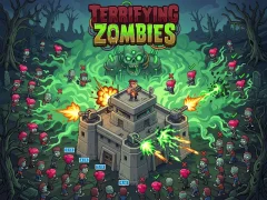Lojë Terrifying Zombies në internet