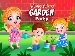 Lojë Baby Hazel. Garden party në internet