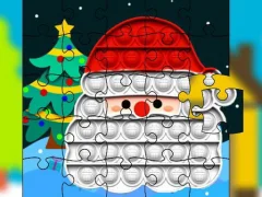 Lojë Christmas Pop It Jigsaw në internet