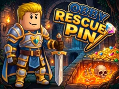 Lojë Obby Rescue Pin në internet