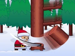 Lojë Lumberjack Santa në internet