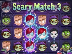 Lojë Scary Match 3 në internet