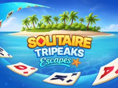 Lojë Solitaire TriPeaks Escapes në internet