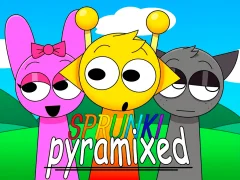 Lojë Sprunki Pyramixed në internet