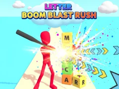 Lojë Letter Boom Blast Rush në internet