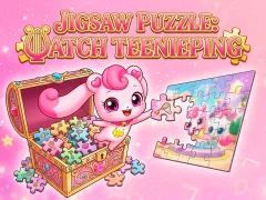 Lojë Jigsaw Puzzle: Catch Teenieping në internet