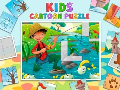 Lojë Kids Cartoon Puzzle në internet