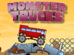 Lojë Monster Trucks Challenge në internet