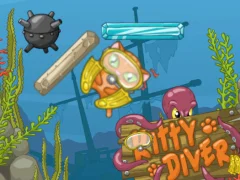 Lojë Kitty Diver në internet