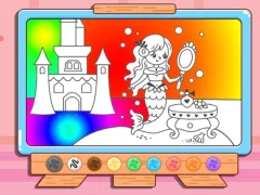 Lojë Coloring Book: Mermaid Makeup në internet