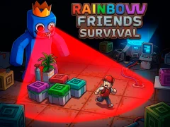 Lojë Rainbow Friends Survival në internet