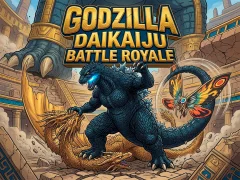 Lojë Godzilla Daikaiju Battle Royale në internet