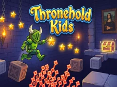 Lojë Thronehold Kids në internet