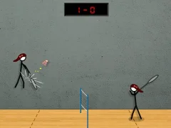 Lojë Stick Figure Badminton 2 në internet