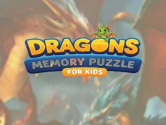 Lojë Dragons Memory Puzzle For Kids në internet