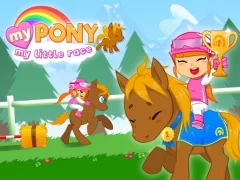 Lojë My Pony My Little Race në internet