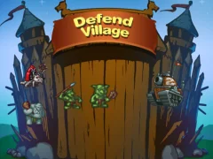 Lojë Defend Village në internet