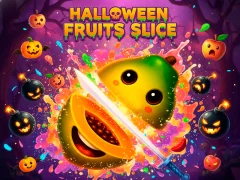 Lojë Halloween Fruits Slice në internet