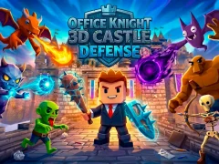 Lojë Office Knight 3D Castle Defense në internet