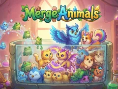 Lojë Merge Animals në internet