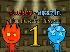 Lojë Fireboy & Watergirl In The Forest Temple në internet