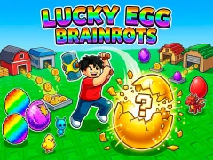 Lojë Break a Lucky Egg Brainrots në internet