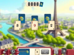 Lojë Solitaire World Tour në internet