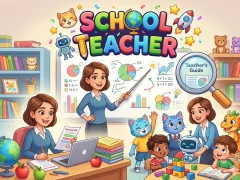 Lojë School Teacher në internet