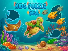 Lojë Kids Puzzle Sea në internet