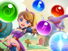 Lojë Magical Saga Bubble Witch Shooter në internet