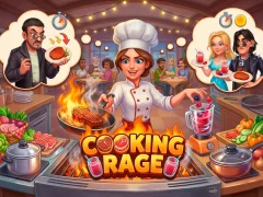 Lojë Cooking Rage në internet