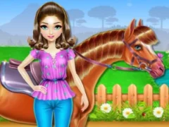 Lojë Horse Care and Riding në internet
