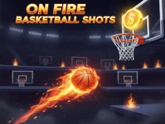 Lojë On Fire Basketball Shots në internet