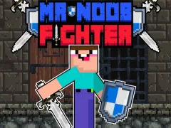 Lojë Mr Noob Fighter në internet