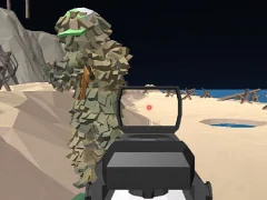 Lojë Beach Assault Gungame Survival në internet