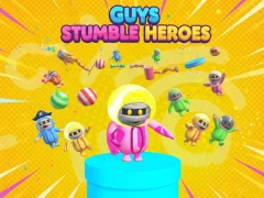 Lojë Guys Stumble Heroes në internet