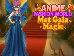 Lojë Anime Fashion World Met Gala Magic në internet