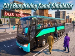 Lojë City Bus driving Game Simulator në internet