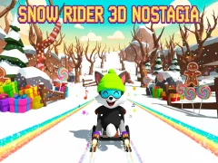 Lojë Snow Rider 3D Nostalgia në internet