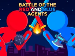 Lojë Battle of the red and blue agents në internet