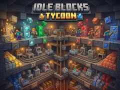 Lojë Idle Blocks Tycoon në internet