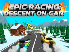 Lojë Epic Racing: Descent on Car në internet