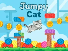 Lojë Jumpy Cat në internet