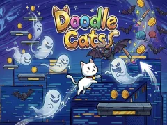 Lojë Doodle Cats në internet